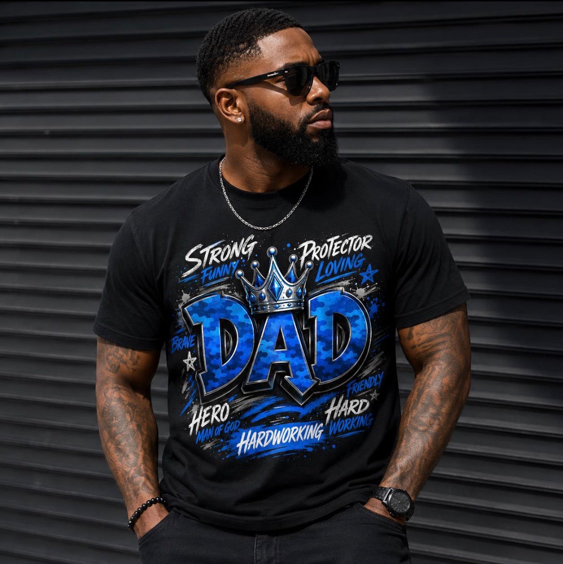 King dad blue