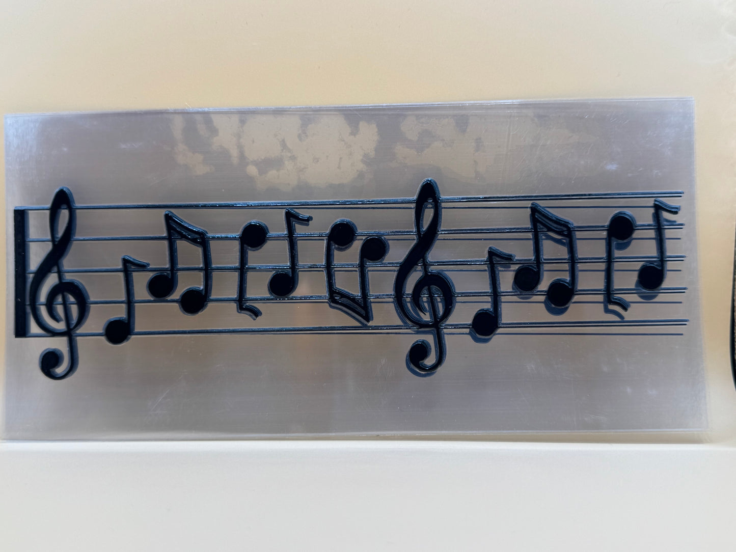 Music notes 16oz UVDTF