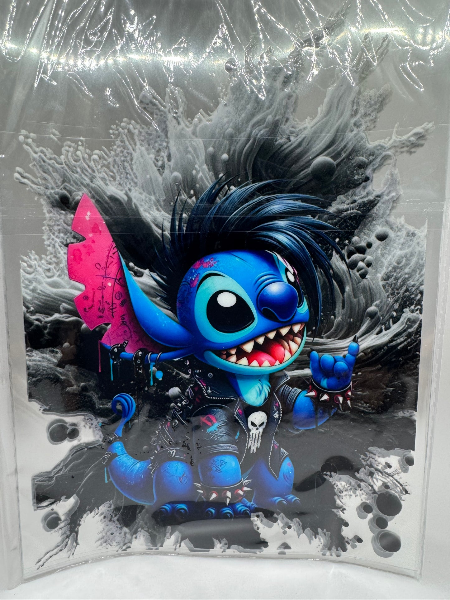 Blue dog journal cover