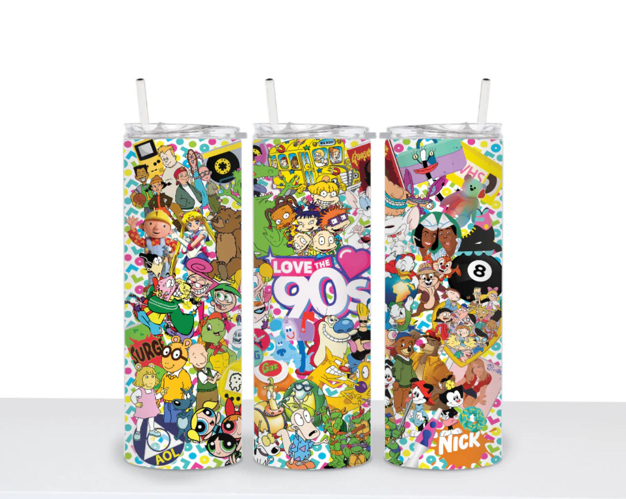 90's love 20oz sublimation