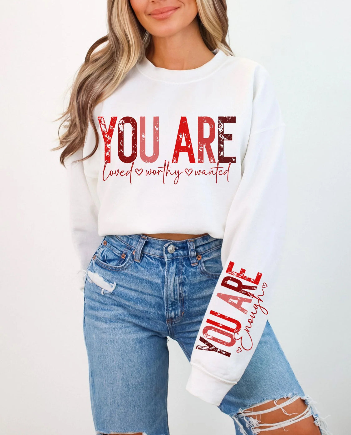 You are glitter with sleeves