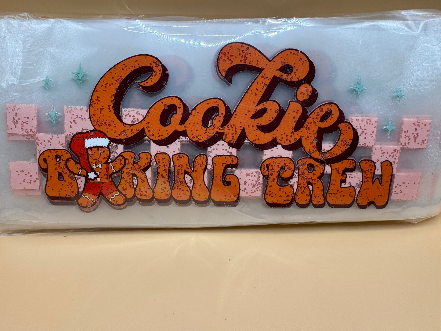 Distressed cookie baking crew- kids