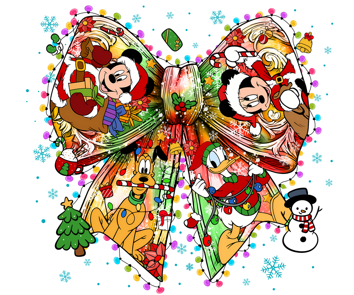 Mouse And Friends Christmas Coquette