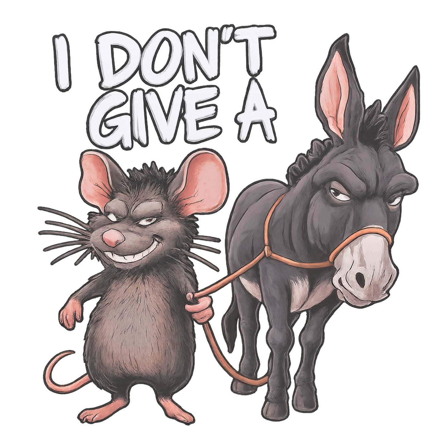 *I don't give a rats ass