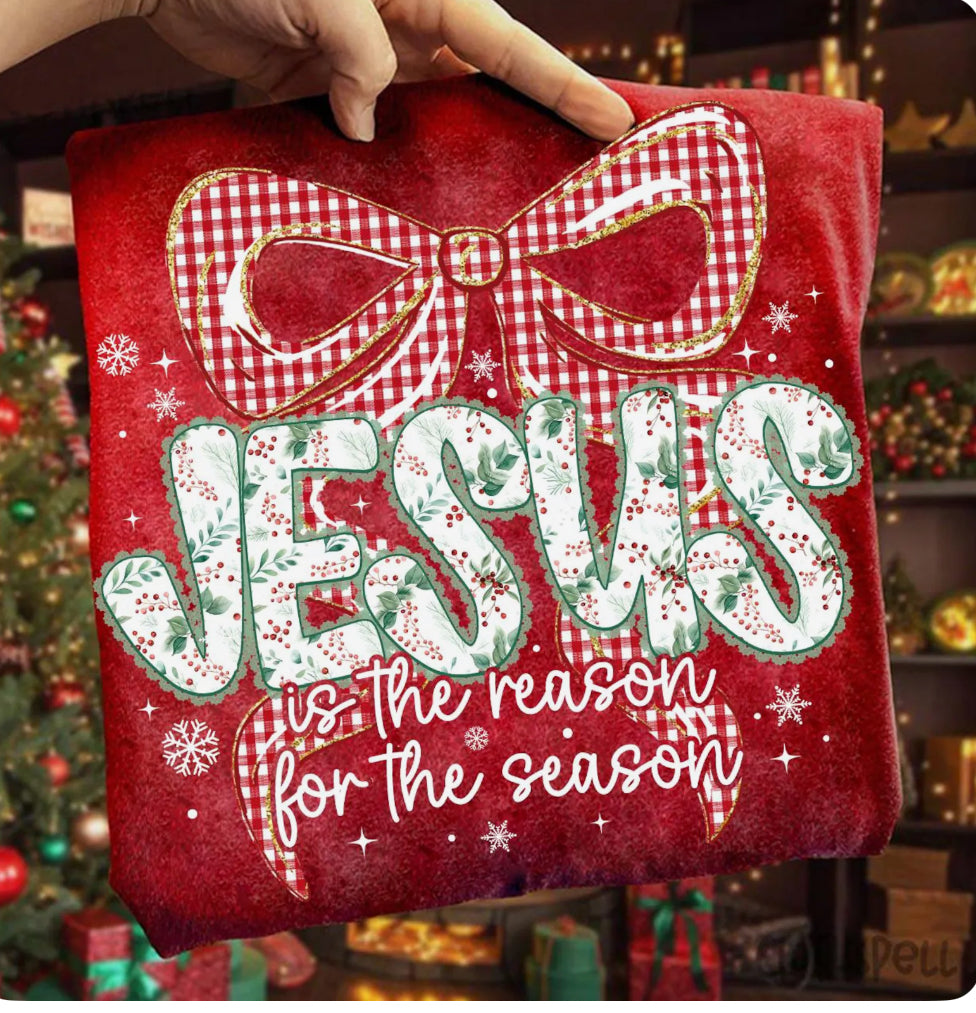 Jesus is the reason ￼glitter