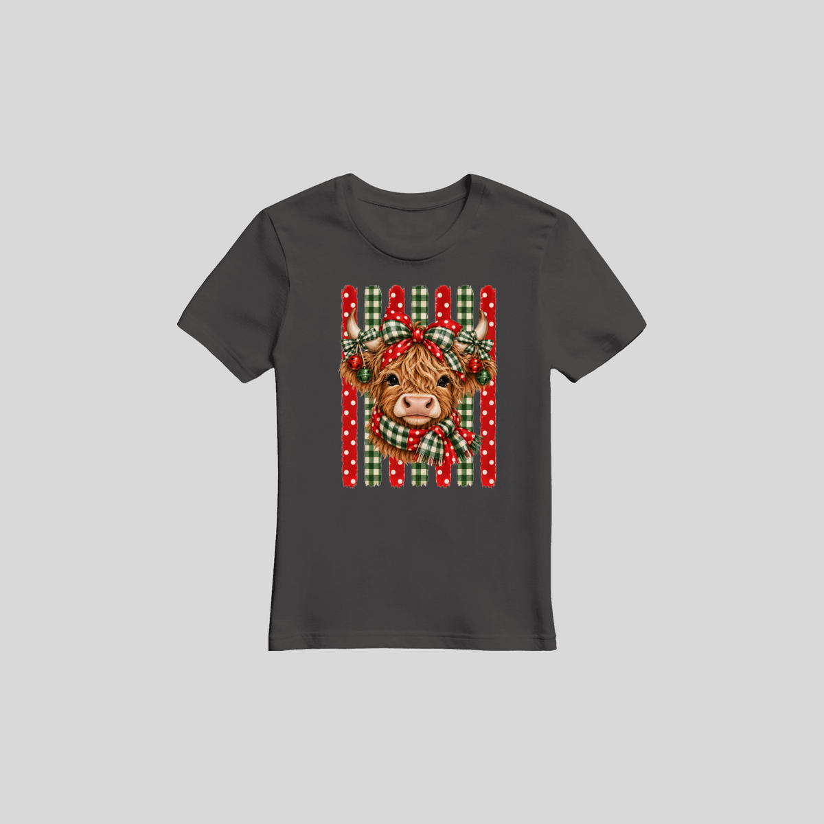 Christmas Highland Cow