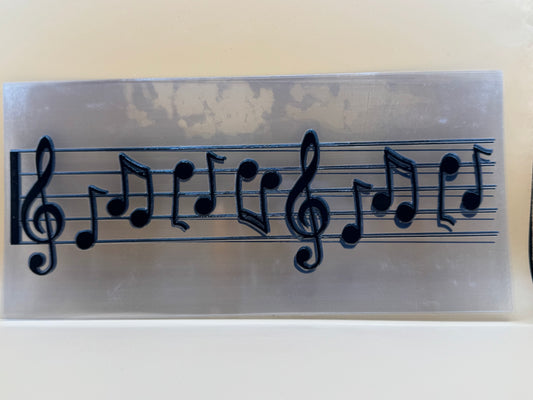 Music notes 16oz UVDTF