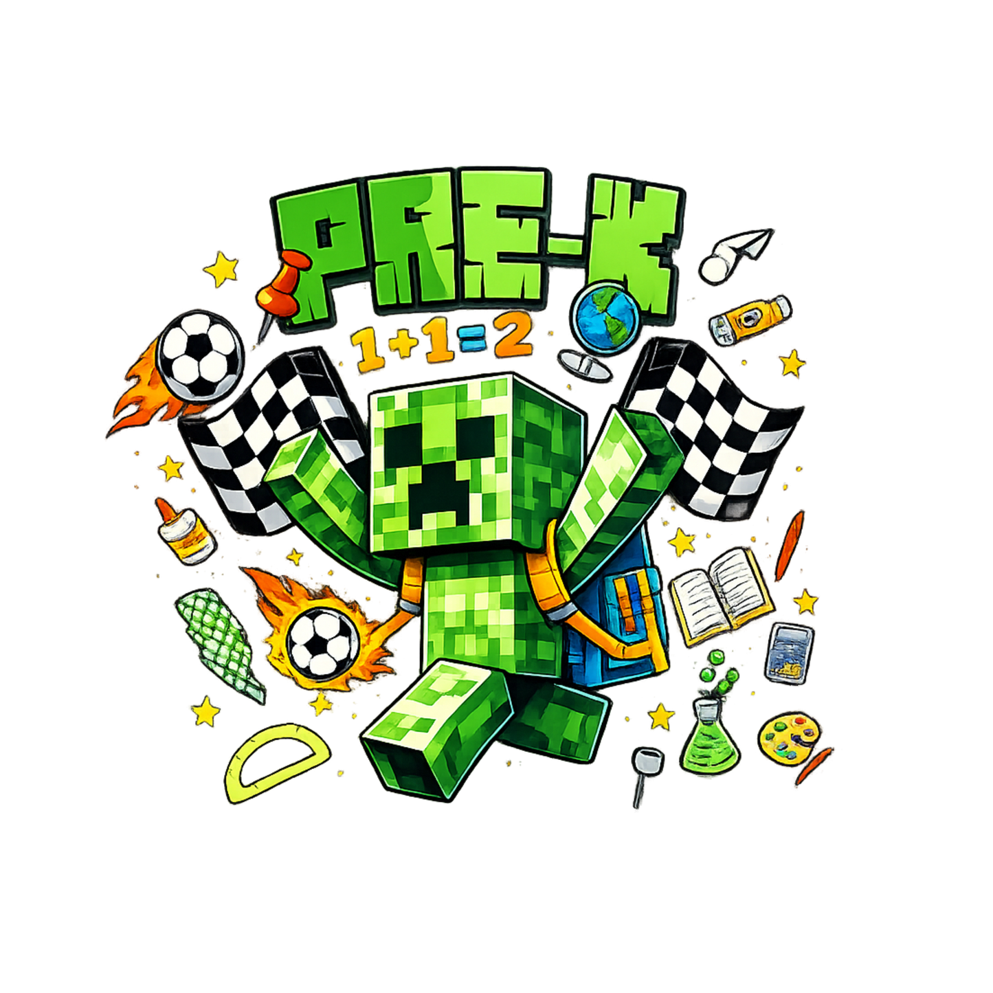 Gamer Back to School 5" ONLY
