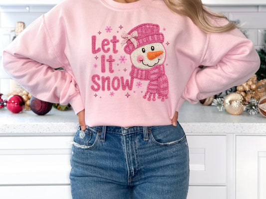 Let it snow glitter