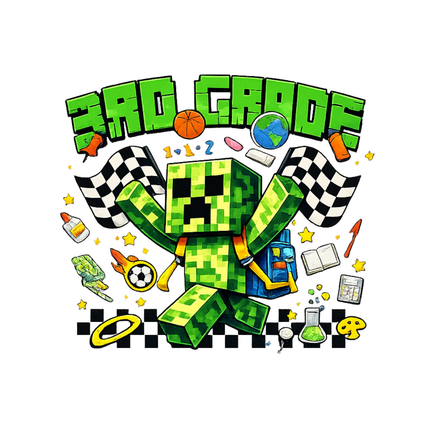 Gamer Back to School 5" ONLY
