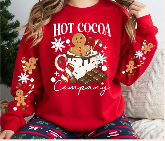Hot coca company with the sleeves- Glitter