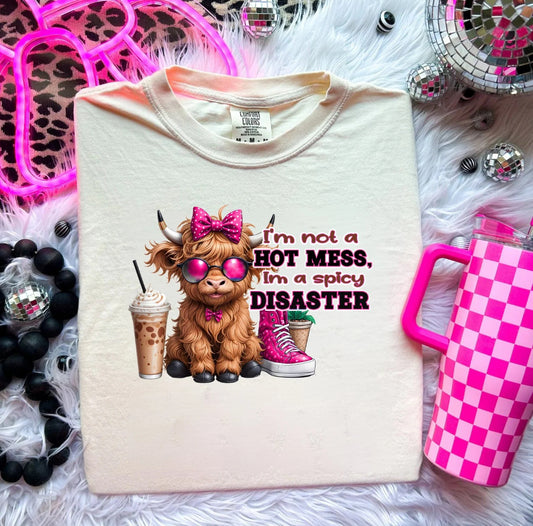pink I am not a hot mess Gittler