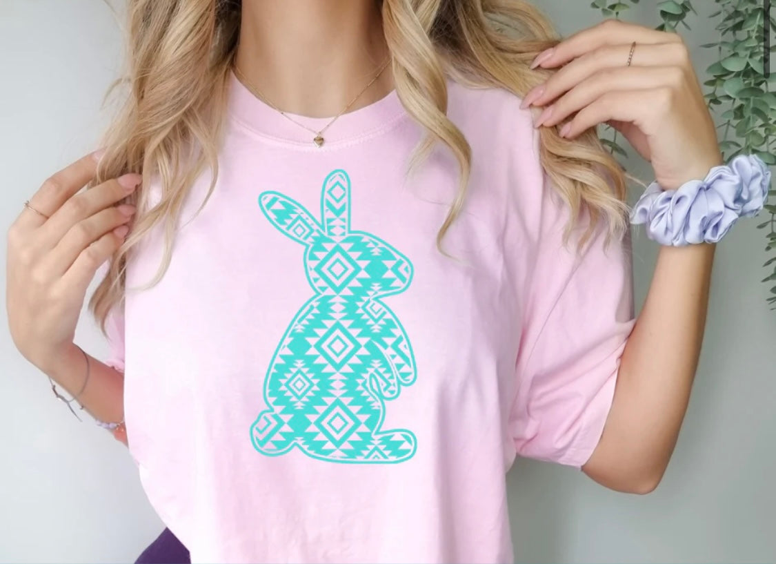 Teal bunny