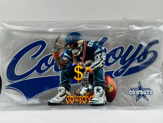 Cowboys skull UV 16OZ