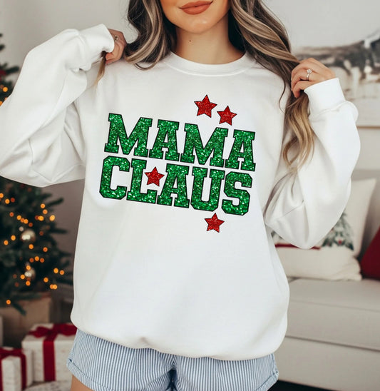 Mama claus glitter