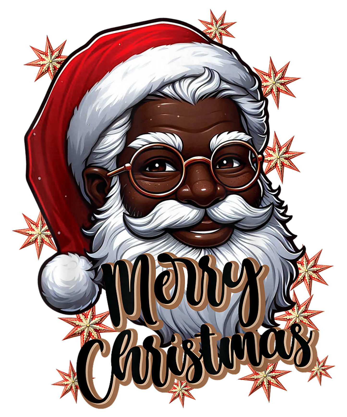 Merry Christmas- black