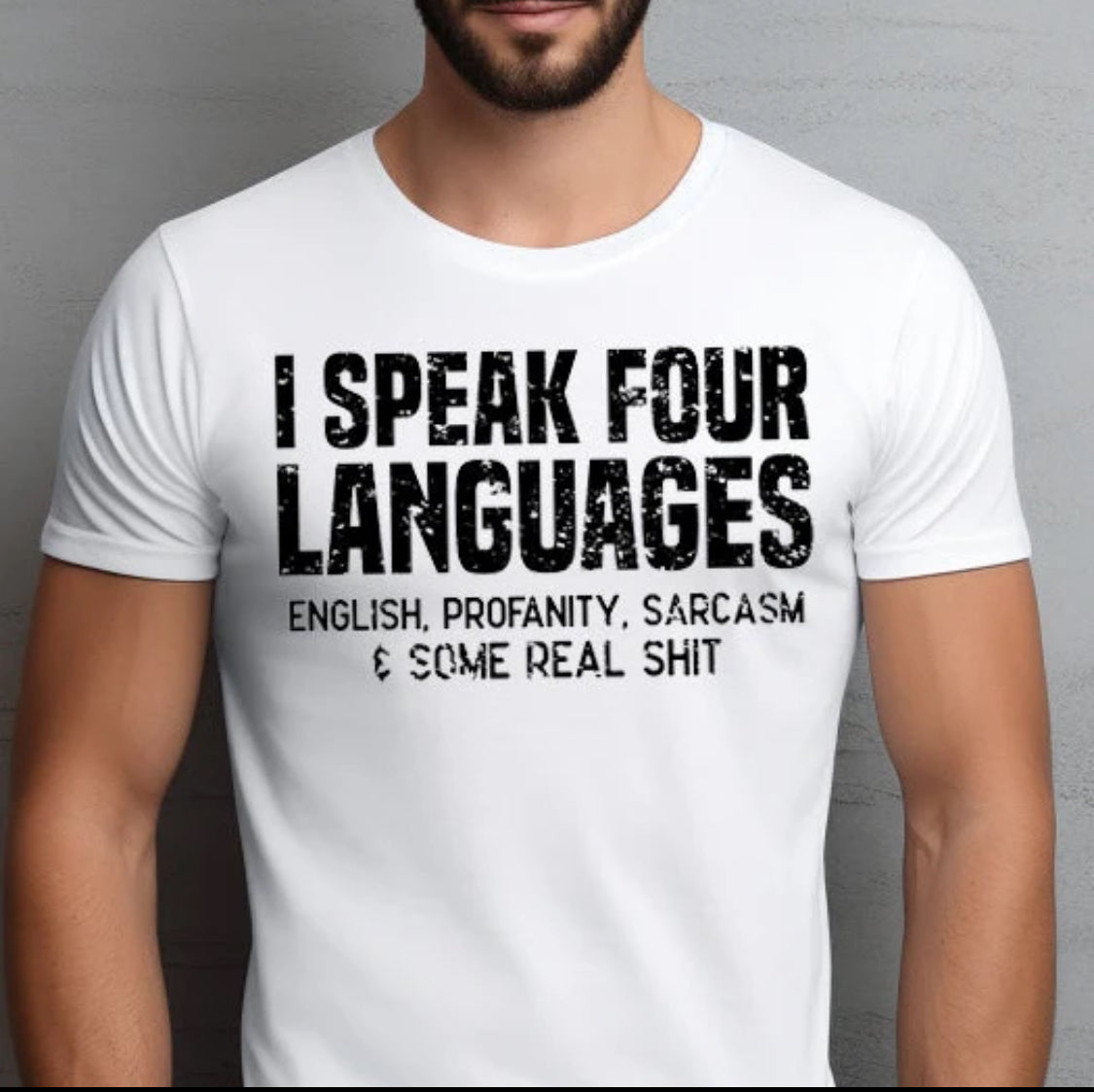 I speak four languages