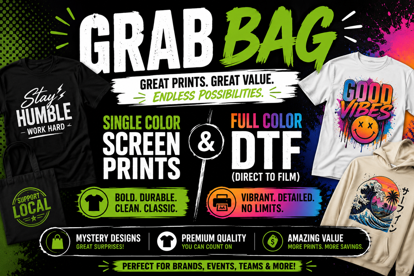 Grab bags