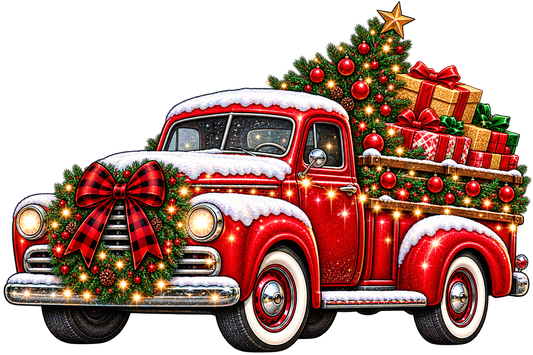 Truck with presents