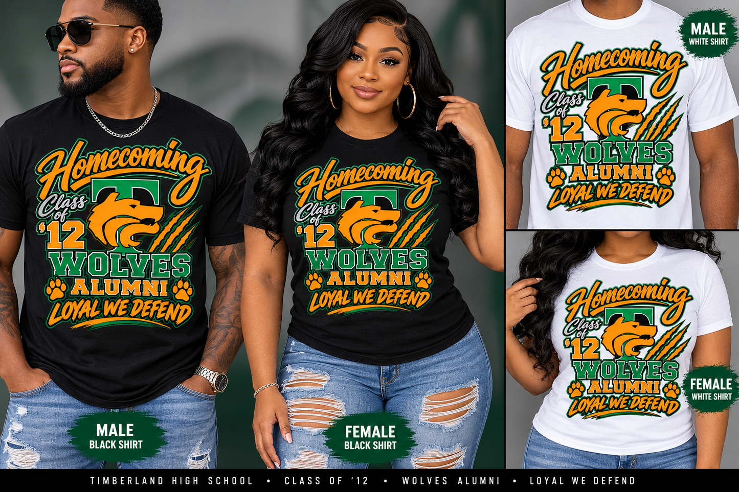 Timberland High Homecoming Shirts - Alumni