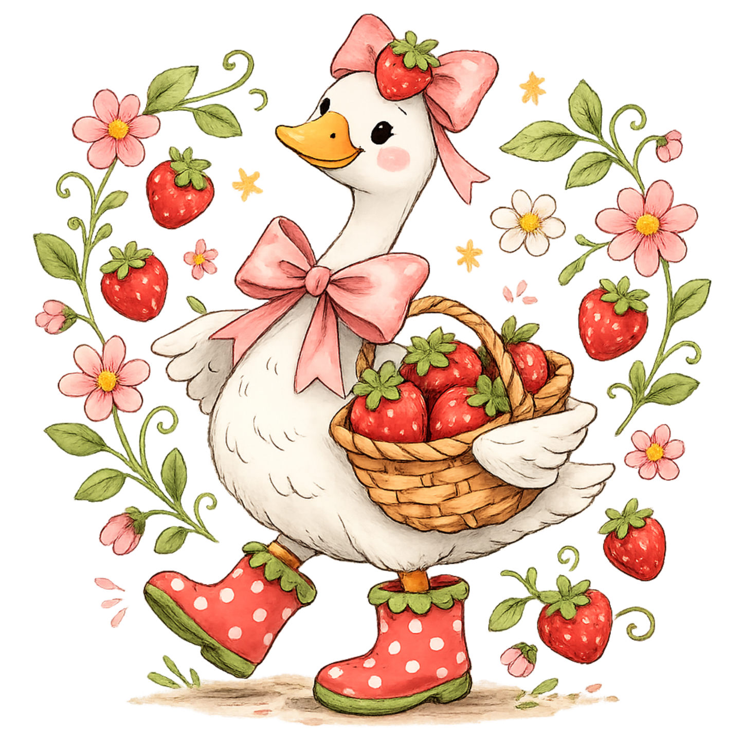 strawberry goose