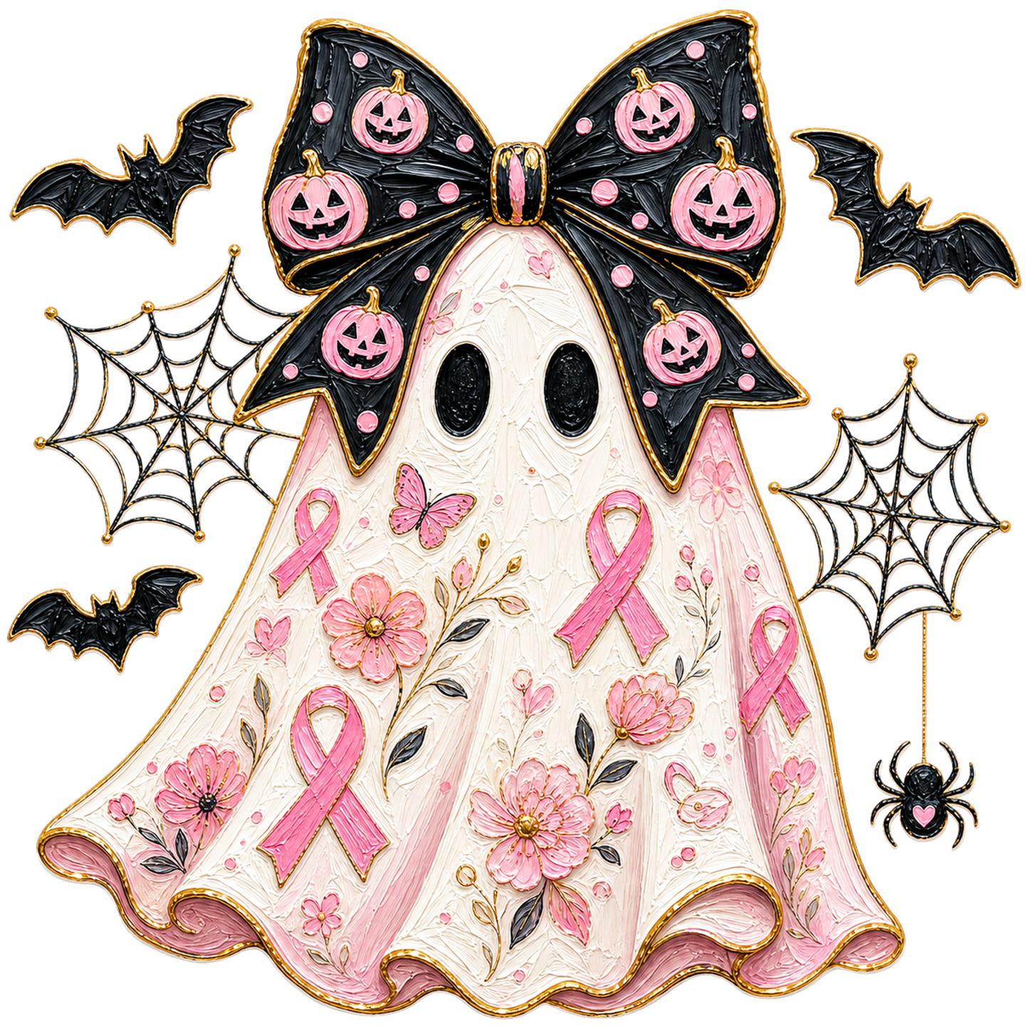 Breast Cancer Awareness Ghost