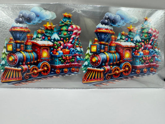 Christmas train UV 16OZ