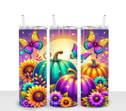 Fall Pumpkin 20 oz tumbler