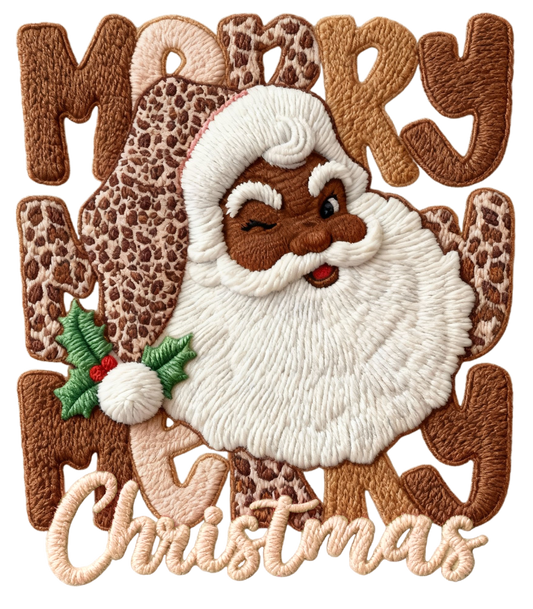 Brown Merry Christmas