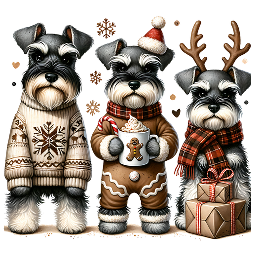 Schnauzer Christmas