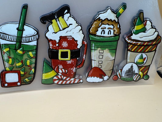 Christmas cups- kids non glitter