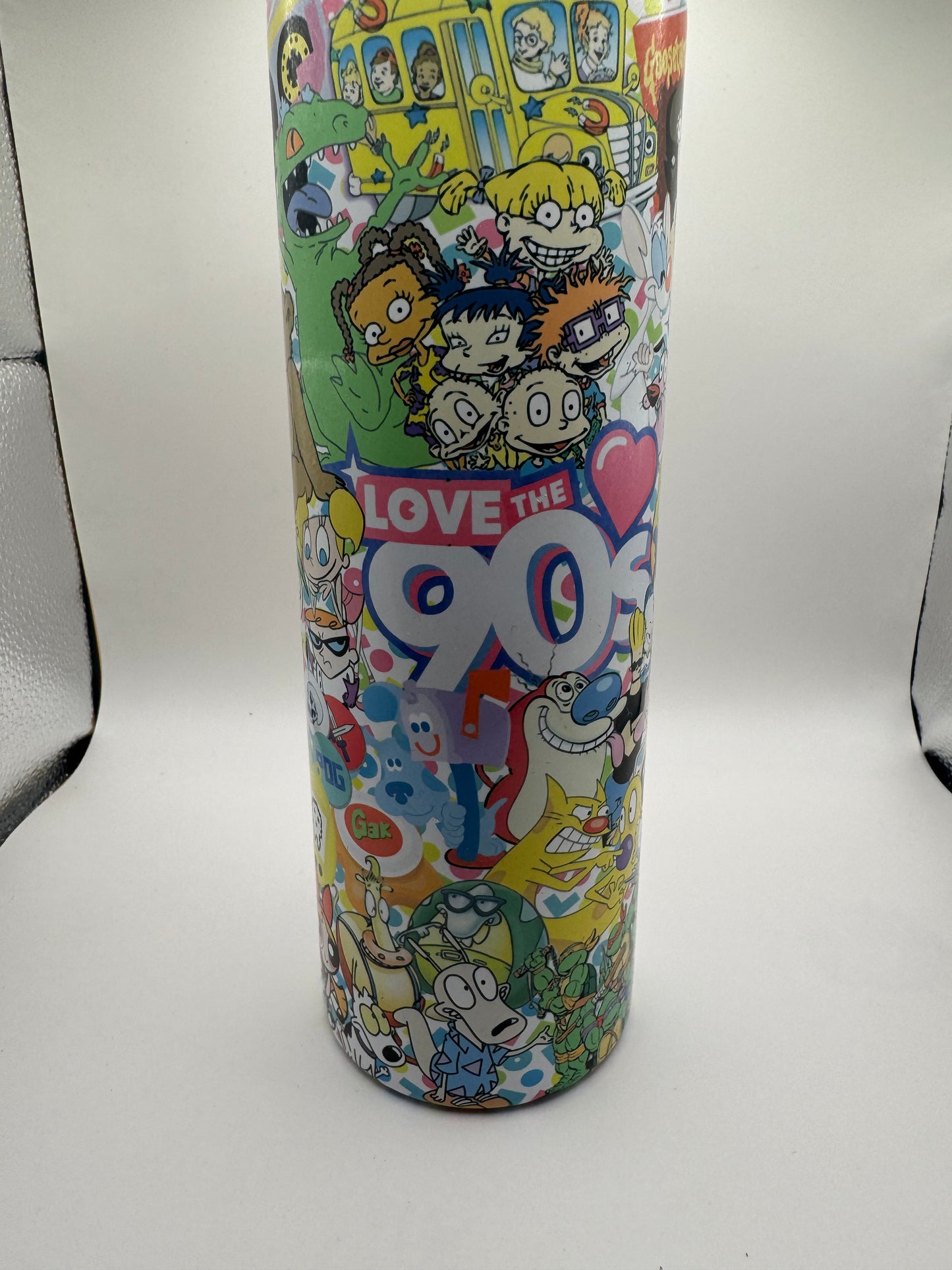 90s cartoons 20 ounce stainless steel ￼