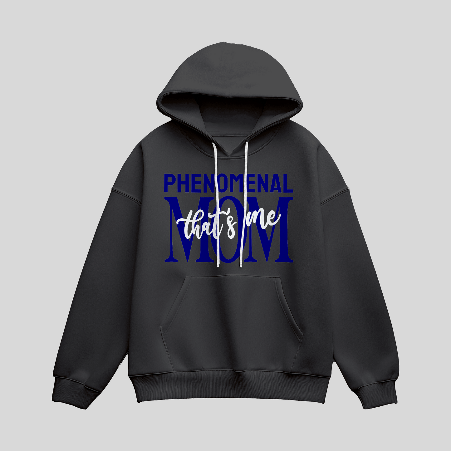 DTF Phenomenal Mom Navy and White