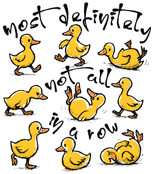 Ducks Not All In a Row