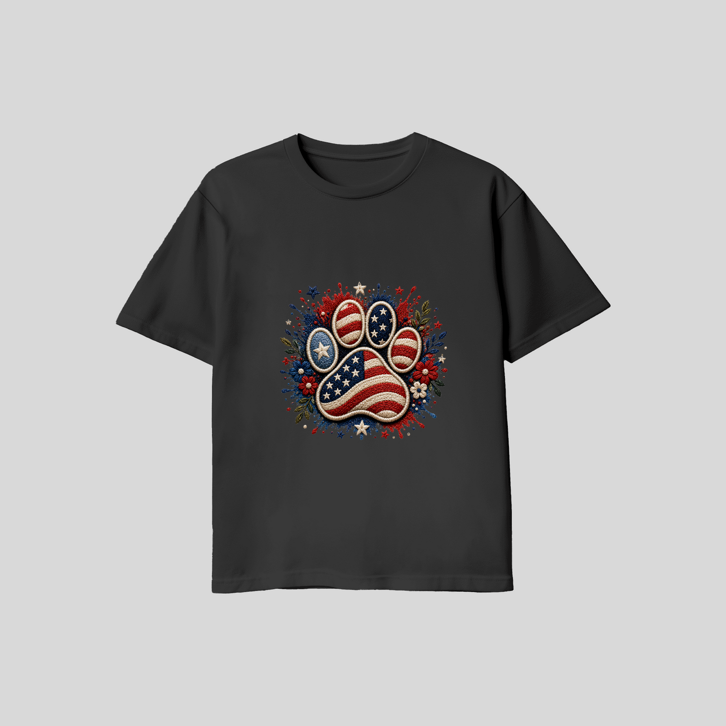 Fourth of July paw￼