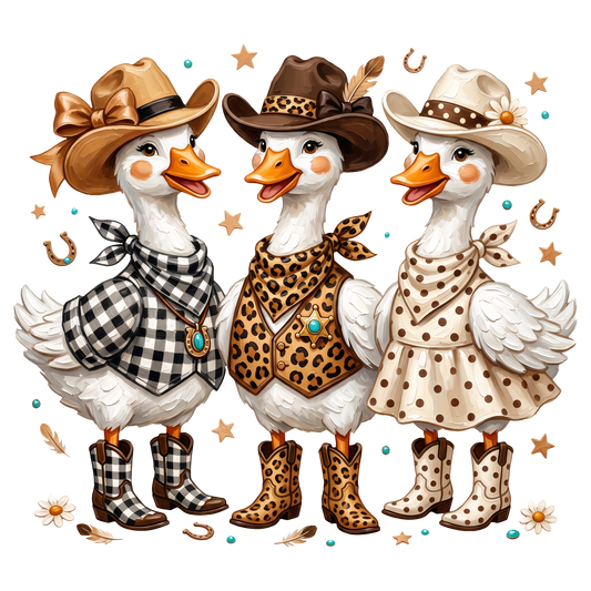 Western Cowgirl Goose