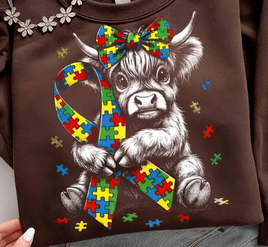 Autism Highland Cow