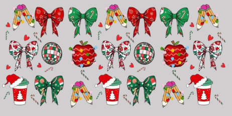 Christmas Disco and bows