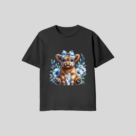 Ice coffee cow