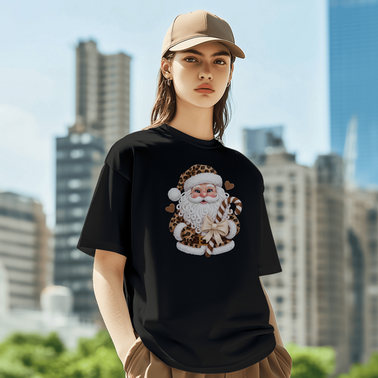 Faux yarn santa