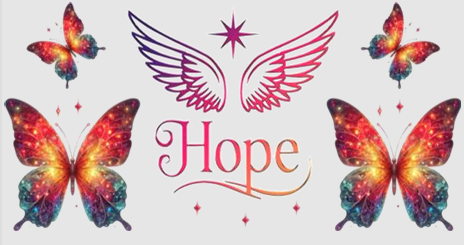 Hope and butterfly's