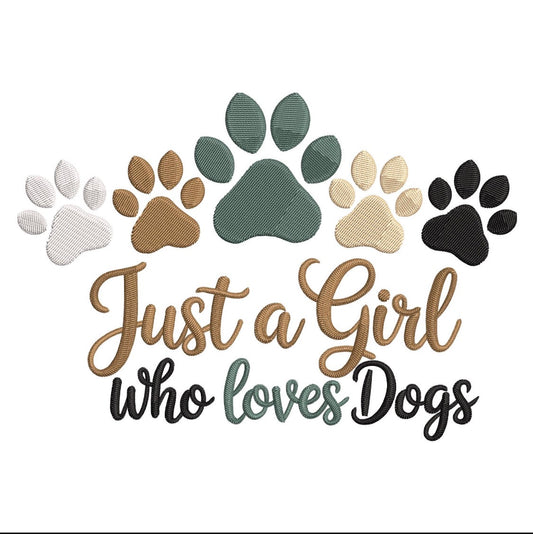Just a girl who loves dogs
