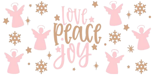 Love peace joy
